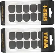 Homoyoyo Touchscreen Finger Sleeves Carbon Fiber Gaming Stickers for Smooth and Accurate Touch Comfortable Fit Durable and Easy to Use Grey