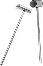 LABRIMP 2-in-1 Large Small Metal Marshmallow Scoop Sturdy Easy to Clean for Kitchen Candy Making