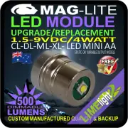 MAGLITE LED UPGRADE 500lm AAL/CL/DL/ML/XL DIMMABLE BULB GLOBE FLASHLIGHT TORCH