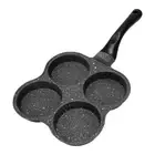 4 Hole Frying Pot Thickened Omelet Pan Non-Stick Egg Pancake Steak Pan1699