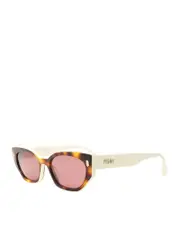 Fendi Cat Eye Sunglasses White FE40018I