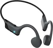 ANSTEN Bone Sound Headphones Bluetooth 5.4-2025 Wireless Bone Conduction Headphones with Built-in Microphone, 12H Playtime, IPX5 Waterproof, Open-Ear Design for Sports, Cycling & Fitness