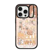 iPhone 16 Pro Impact Ring Stand Case MagSafe Compatible COZY CATS BAKERY