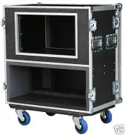 ATA CASE FOR Peavey Amp Head with 4 SPACE RACK 3/8"-Built to fit your Peavey Amp