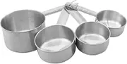 Ciieeo Stainless Steel Measuring Spoon Set 4pcs Tablespoon Scoops for Cooking Baking