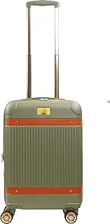 FUL Tommy Bahama Rolling Luggage, Hard-Sided Suitcases with Spinner Wheels, Olive, 22.5 Inch, Tommy Bahama 22.5 Inches Rolling Carry On, Hard-Sided Suitcases with Spinner Wheels