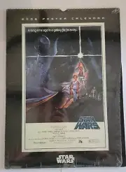 Star Wars2006 Poster Calender New Sealed With Tear In Plastic Cover.