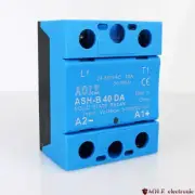 Ssr single phase 40A solid state relay small 660V AC ASH-B 40DA