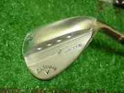 Brand New Chrome Callaway Md5 Jaws 60 degree Lob Wedge W Amt Black S-300 Stiff
