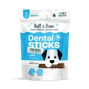 Bell & Bone Dental Sticks For Dogs - Lamb, Mint & Manuka Honey Large Dog (231g pack)