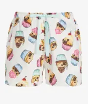 NEW PETER ALEXANDER PUG CAKE DOG SHORTS XS RRP$59.95