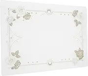 Hohopeti 1 Sheet Transparent Cutting Mat for Crafts Durable Self Healing Cutting Board for DIY Projects Safe Material for Sewing Engraving Crafting Tool