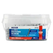 Zenith Large Head Decking Screw T25 12G x 50mm SS304 - 250 Pack