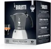 Bialetti Brikka Induction 4 Cups Moka Express Stove Top Espresso Coffee Maker