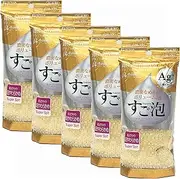 Towa Sangyo Body Towel, Super Foam, Silver Antibacterial Nylon Towel, Super Soft, Yellow, Approx. 11.0 x 39.4 inches (28 x 100 cm), Set of 5
