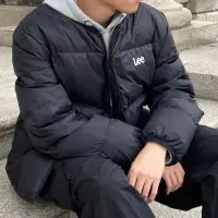 在飛比找蝦皮商城精選優惠-KeCom韓國 LEE 新款 圓領 輕羽絨 外套（預購）