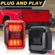 LED Tail Lights Replacement for Jeep Gladiator Willys Mojave Overland 2020-2024 (for: Jeep)