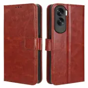 For Honor 90 Lite 5g/x50i 5g Crazy Horse Texture Pu Leather Phone Wallet Case Stand Shockproof Cover