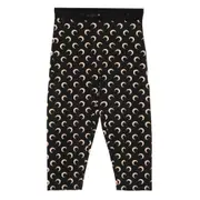 [Marine Serre] Marine Serre Crescent Moon-print Trousers M BLACK/NEUTRALS