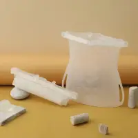 在飛比找momo購物網優惠-【仁舟淨塑】1000ml矽密袋2.0_雪酪白(保鮮袋 舒肥袋