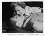 Robert Preston Barbara Stanwyck enjoying their intimate time toget- Old Photo