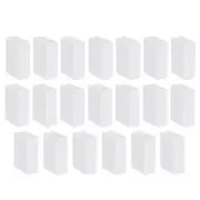 20pcs Nail Buffer Block 120 Grit Nail File for Nail Buffing, White