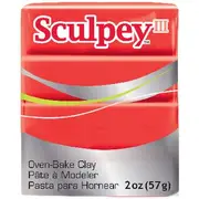 Sculpey III Modelling Clay Red Hot Red 57g