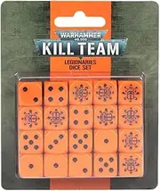 Warhammer Kill Team - Legionaries Dice (20pcs, Orange, Plastic, Hexahedron)