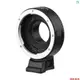 Andoer EF-FX II 鏡頭卡口轉接環自動對焦防抖鋁合金帶三腳架更換,適用於佳能 EF/EF-S 鏡頭至富士 X