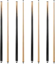 Taco de billar de madera dura, 36 pulgadas, 42 pulgadas, 48 ​​pulgadas y 57 pulg
