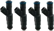 Injector, Set of 4 Fuel Injectors 4 Hole 0280155887 0280155703 Compatible for Wrangler Compatible for Fo-rd 1999-2004 Mercury 2.0L 4CYL