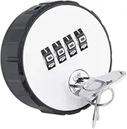 Alvinlite Safe Lock, 4 Digit Coded Lock, Zinc Alloy Combination Cam Lock, Cabinet Convenient Password Lock With Keys 20mm Length(#1)