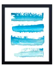 Ready2HangArt Abstract Water No 2 Framed Print Wall Art