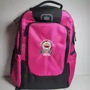 OGIO Logan Laptop Padded Backpack Computer Work Pink New Aberdeen Crab Logo