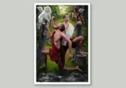 Rhett Link Mythical Society Painting Print Quarterly Item GMM Rare Hard To Find