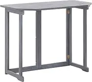 Garden Table Folding Balcony Table 90x50x74 cm Solid Acacia Wood
