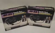 NOS Maxon 49-SX FM Two-Way Radio Set of 2 Hands Free Communicators