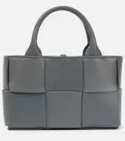[Bottega Veneta] Bottega Veneta Candy Arco leather tote bag One Size grey