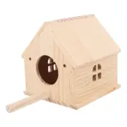 Parakeet Nest Box Wooden Bird Breeding Box Wood Bird House Nest Bird House