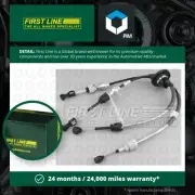 Gear Change Cable fits PEUGEOT PARTNER 1.6D 2010 on 9HL(DV6C) Firstline 2444JJ