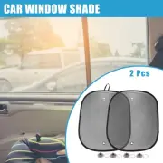 Car Window Shade Foldable Side Window Sun Shade 44x36cm 17.32"x14.17" Black