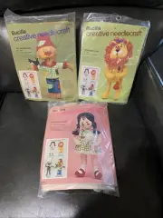 Bucilla Creative Needlecraft Wizard of Oz Lot Scarecro, Dorothy Toto, & Lion Kit
