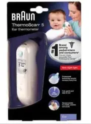 Braun ThermoScan 5 IRT6030 Digital Thermometer - White