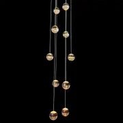 Delessi Messina 10LT Cluster LED Pendant Light - Tri-Colour