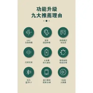 真降噪無線藍芽耳機 通透/降噪/音樂/遊戲 四種模式 適用蘋果iPhone/安卓/藍牙 耳機 降噪耳機 電競耳機 立體聲