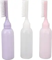 Root Comb Applicator Bottle Easy Scale Design Hair Dye Dispensing Bottle Barber Shops