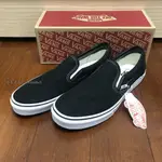 正品韓國 VANS 美版 CLASSIC SLIP-ON 黑色 帆布 懶人鞋 基本款 US4~12 男女