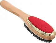 TEMPNAP Wood Laundry Brush Dual-use Suit Shoe Brush Soft Bristles Home Hotel Guesthouse Ideal Cleaning Solution