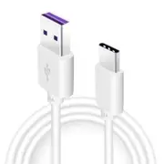 5A Super Charge Cable For Huawei P20 Pro / Mate P10 P9 White Cables & Adapters