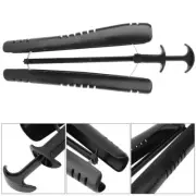 2 x Long Automatic Boot Shoe Trees Shapers Stretcher Stand Holder Shoe Organizer